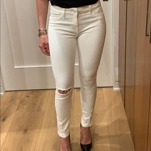 DL1961 white denim jean
